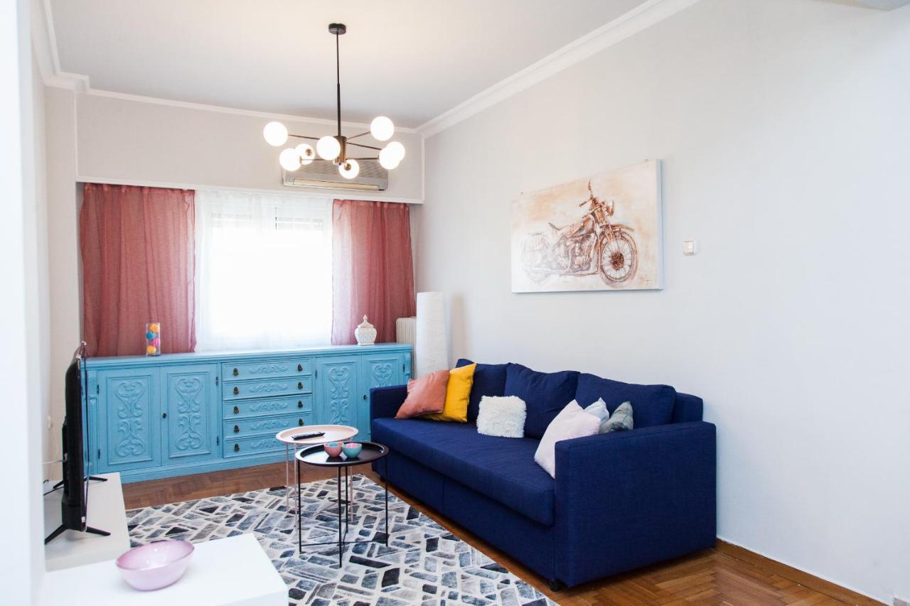 Brand New, Cheerful Apartment In Central أثينا المظهر الخارجي الصورة